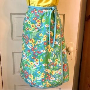 Vintage reversible wrap skirt. Sz Xs/s